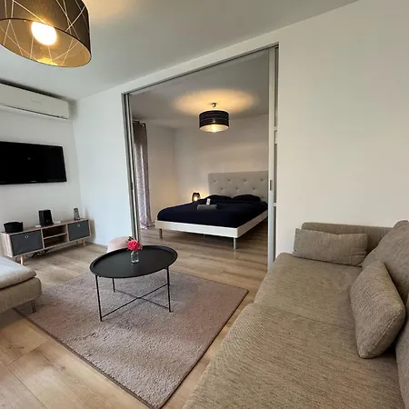 Beautiful Renovated 1 Garden Box Eurexpo-lyon- Stadium Apartamento